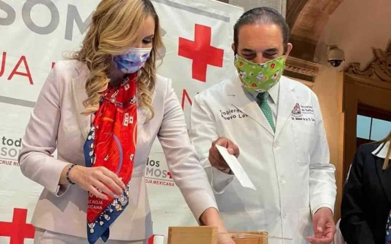 Cruz Roja inicia colecta 2021 bajo el lema: Ayúdanos a tener una batalla justa