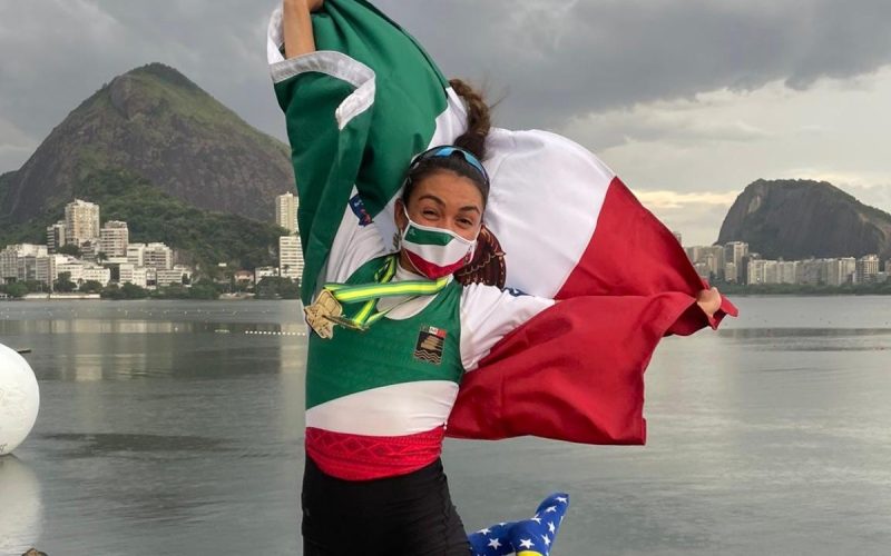 Hoy compite Kenia Lechuga por los Juegos Olímpicos Remo femenil, única mexicana en esta disciplina