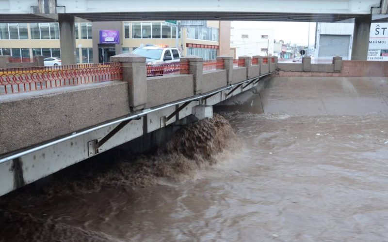 #VIDEO Impactante:  Se desborda el río Chuviscar