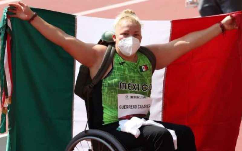 Paralímpicos: Rosa María Guerrero, gana bronce en lanzamiento de disco en Tokio 2020