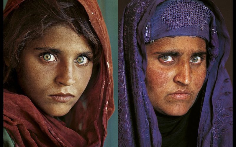 La historia de Sharbat Gula, la famosa niña afgana de ojos verdes portada del ‘National Geographic’