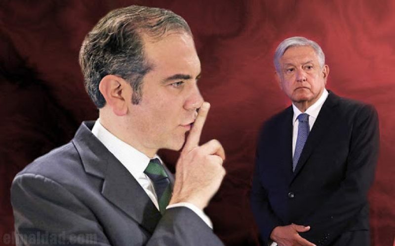 AMLO metiendo mano donde no debe Lorenzo Córdova advierte que revocación de mandato está en riesgo por recorte al INE