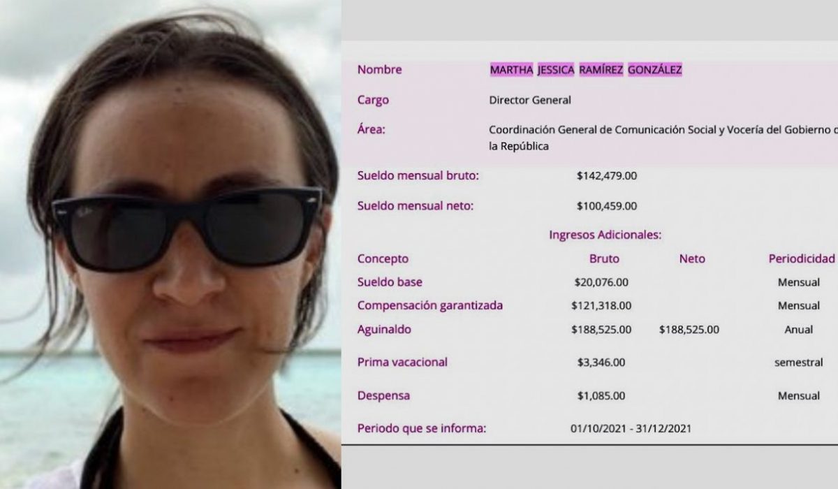 Jessi Ramírez Directora de Comunicación Social, funcionaria que AMLO ‘salvó’ de ir a prisión por ignorancia en la profesión