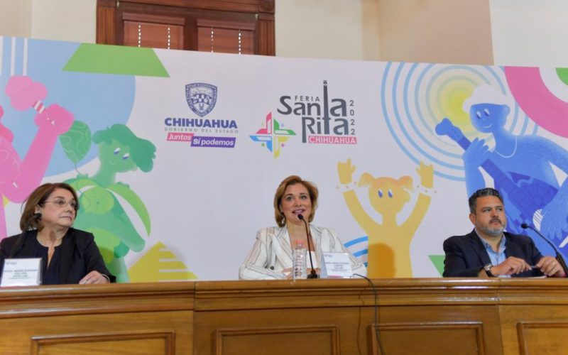 #Video Gobernadora Maru Campos pormenores de la Feria de Santa Rita 2022