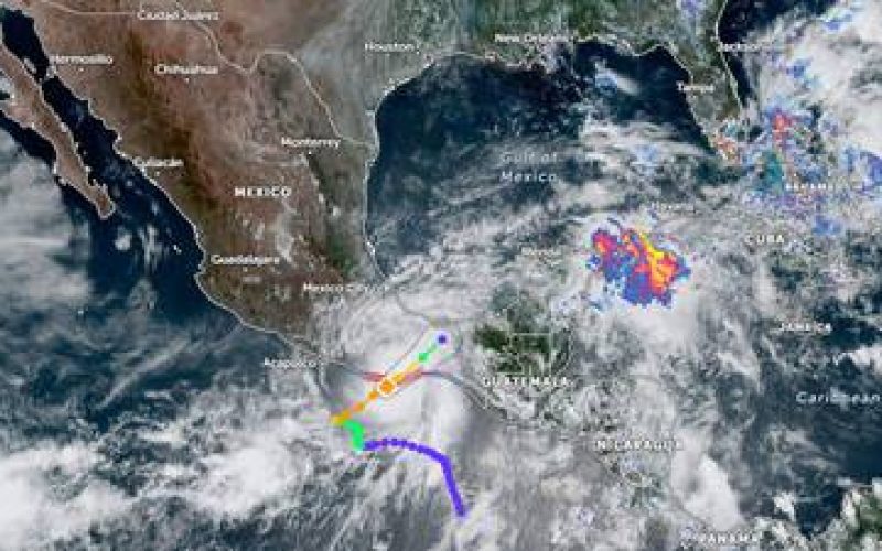 Agatha se degrada a depresión tropical, mantendrá fuertes lluvias en sur de México