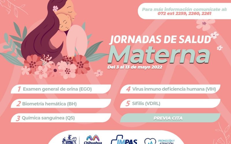 Continúa IMPAS con servicios de laboratorio en las Jornadas de Salud Materna