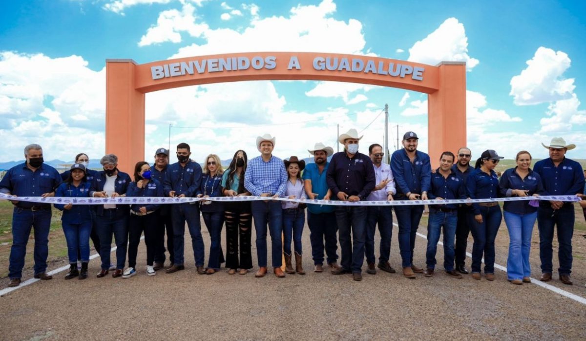 Renuevan arco de bienvenida del seccional Guadalupe