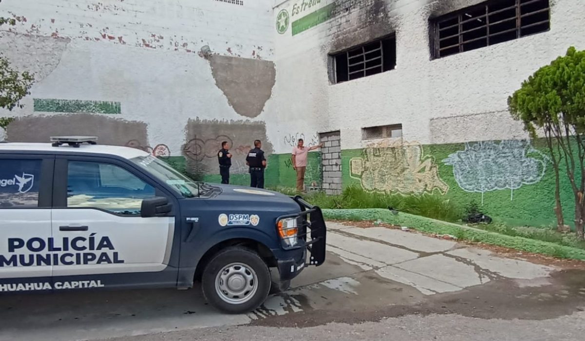 Realiza Justicia Cívica tapiado de edificios para prevenir puntos de delincuencia