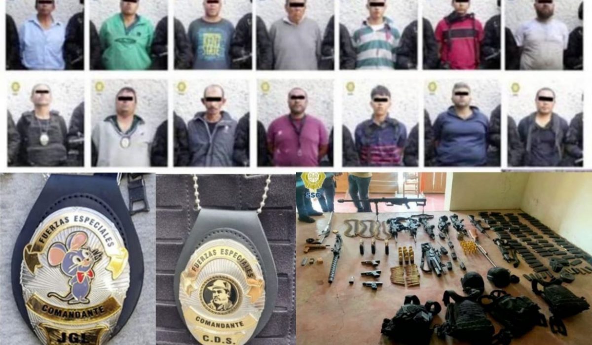 Detienen a 14 integrantes de la célula de «Los Chapitos»