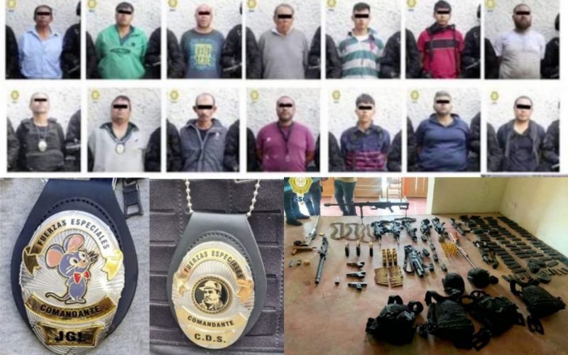 Detienen a 14 integrantes de la célula de «Los Chapitos»