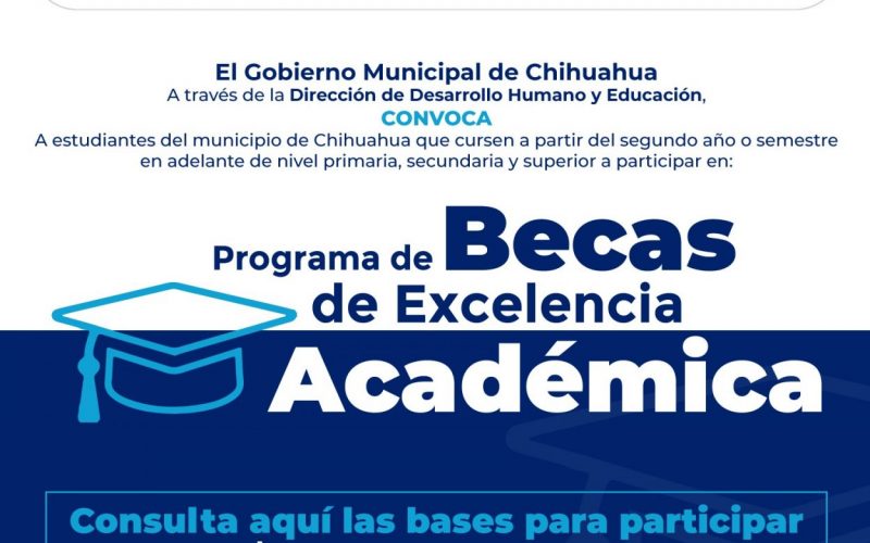 Inicia recepción de documentos para las Becas de Excelencia Académica 2023