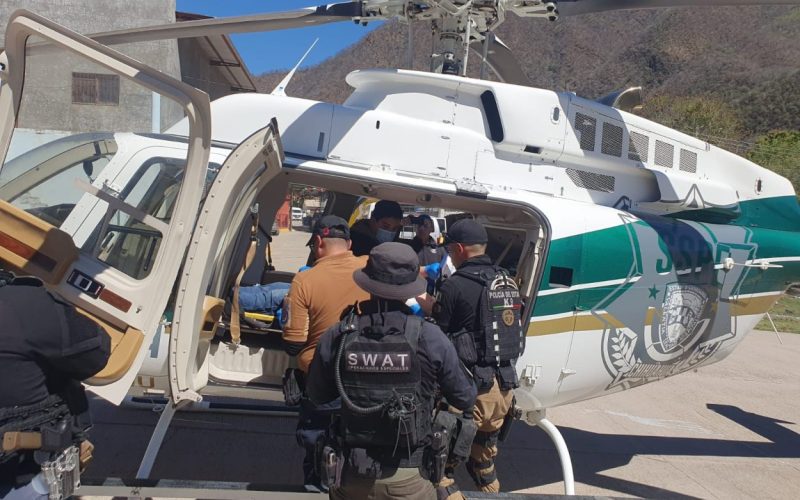 Apoyó SSPE con helicóptero Águila 2 y más de 100 elementos en «Ultramaratón Caballo Blanco»