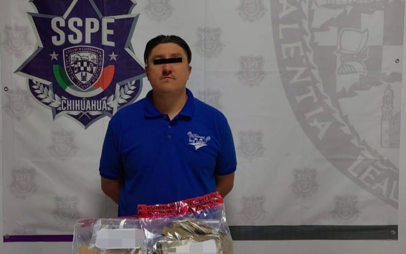 Detiene SSPE en Juárez a sujeto armado