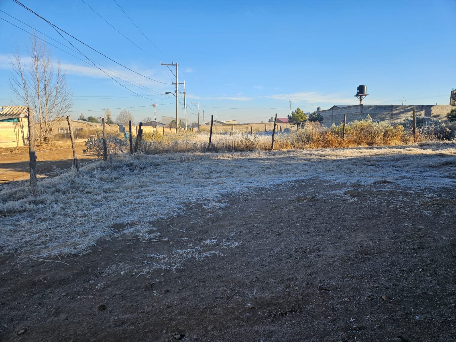 Registra CEPC heladas en gran parte del estado