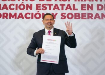 Se registra Cruz Pérez Cuéllar como aspirante a coordinar la Defensa de la Transformación y la Soberanía Nacional en Chihuahua