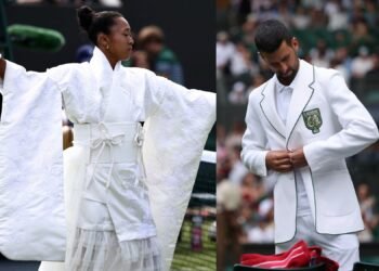 Catedral del Tenis y Pasarela de Élite: Naomi Osaka y Novak Djokovic imponen cátedra de elegancia en el debut de Wimbledon 2026