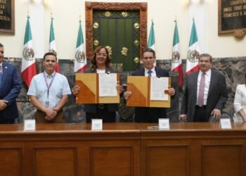 Firman convenio CEDH y la Secretaría de Hacienda