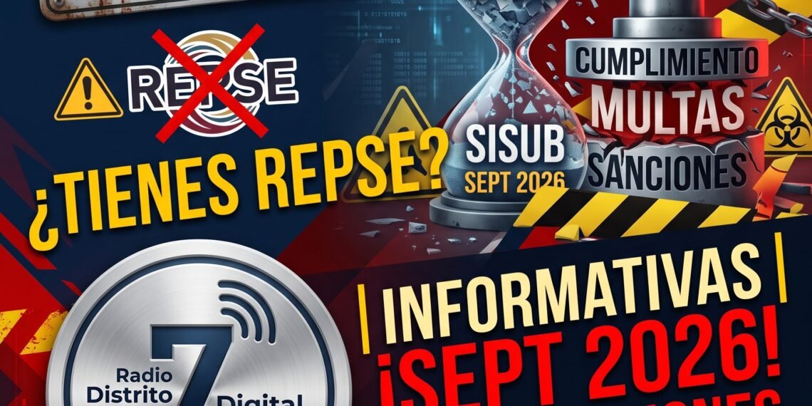¡Cuidado! Tu registro REPSE está en la cuerda floja si ignoras el reporte del segundo cuatrimestre 2026.